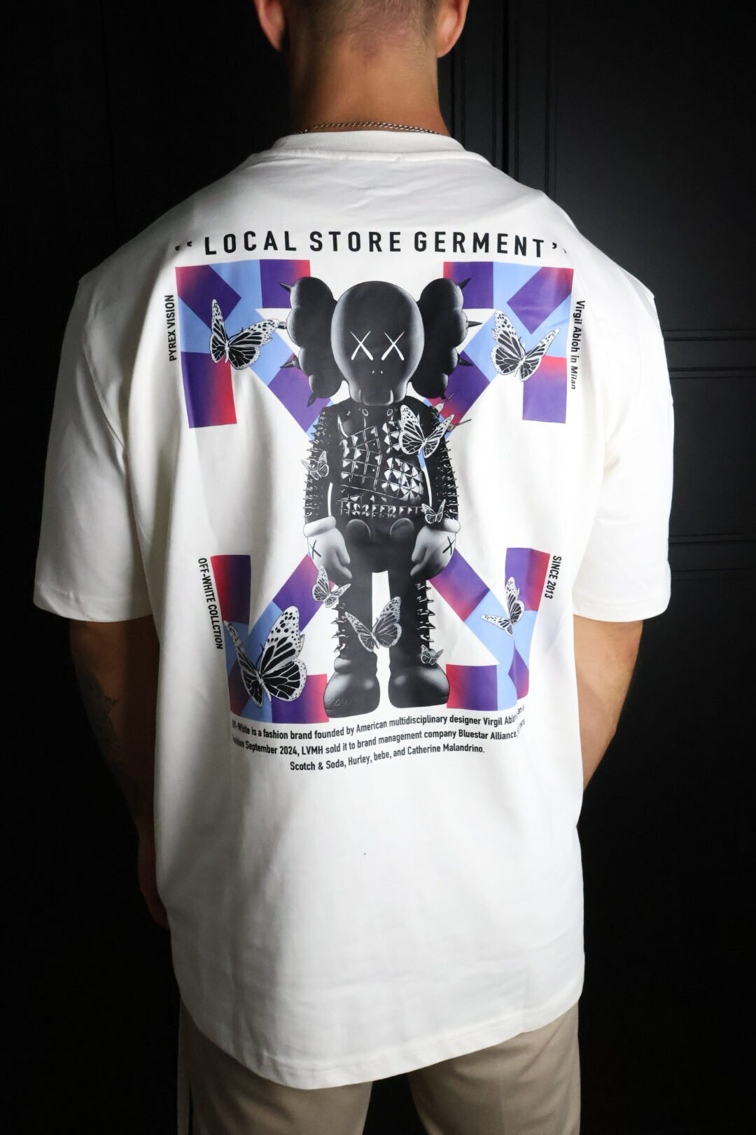 Majica Off-White kratki rukavi bijela LSG - Slika 6