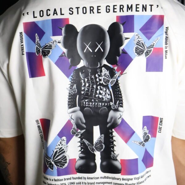 Majica Off-White kratki rukavi bijela LSG