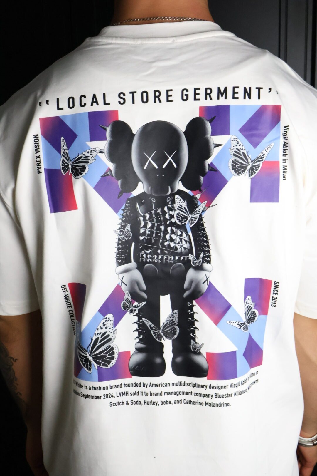 Majica Off-White kratki rukavi bijela LSG - Slika 7