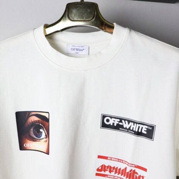 Majica Off-White kratki rukavi bijela