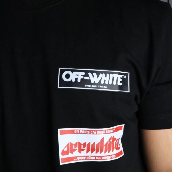 Majica Off-White kratki rukavi crn