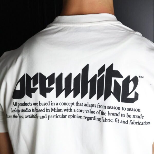 Majica Off-White kratki rukavi bijela
