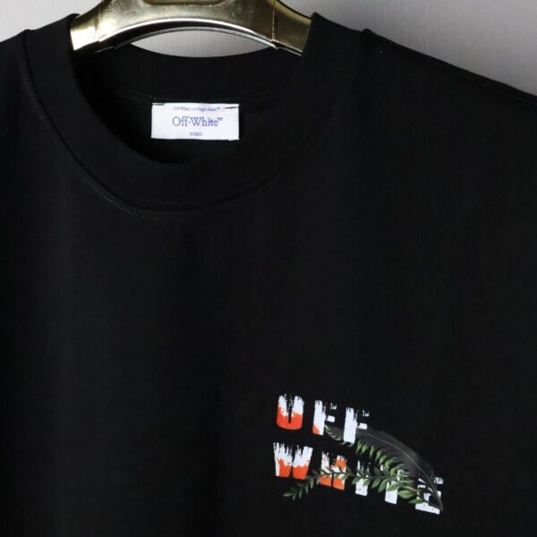 Majica Off-White krtaki rukav crna KAWS