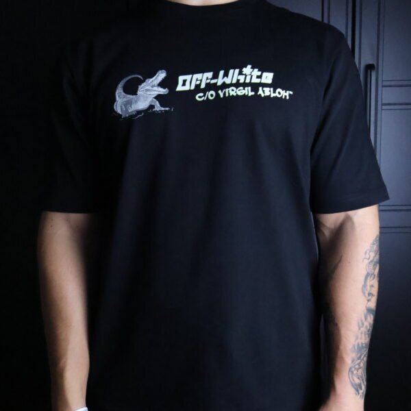 Majica Off-White kratki rukavi crna