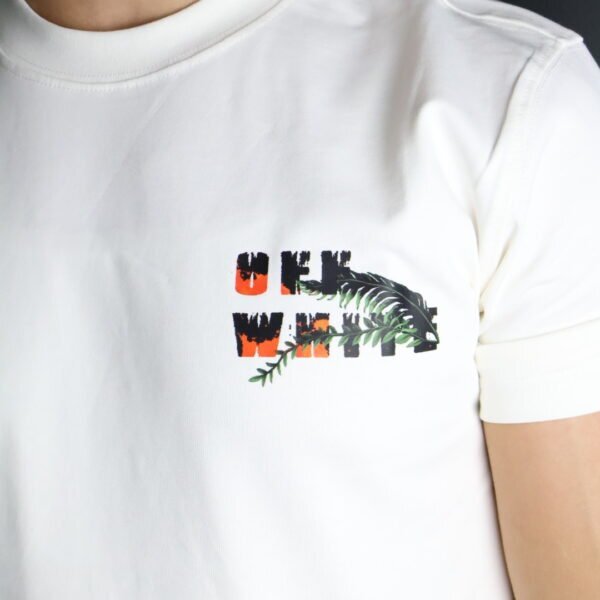 Majica Off-White kratki rukavi bijela KAWS