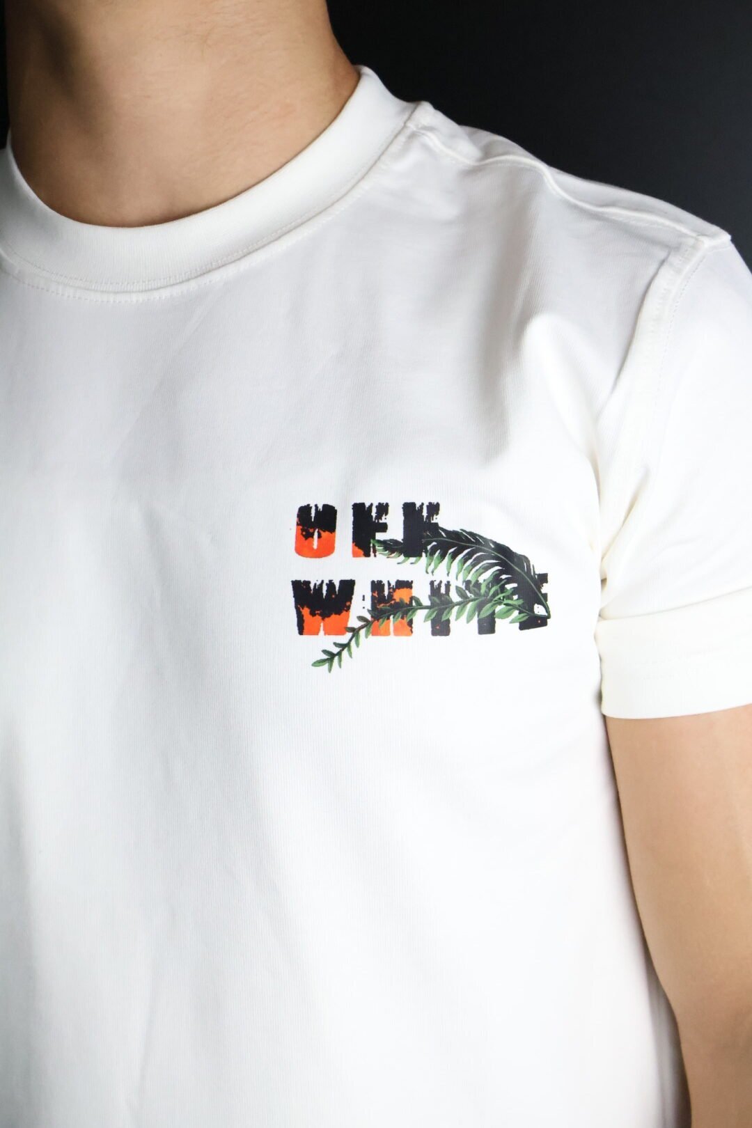 Majica Off-White kratki rukavi bijela KAWS - Slika 3