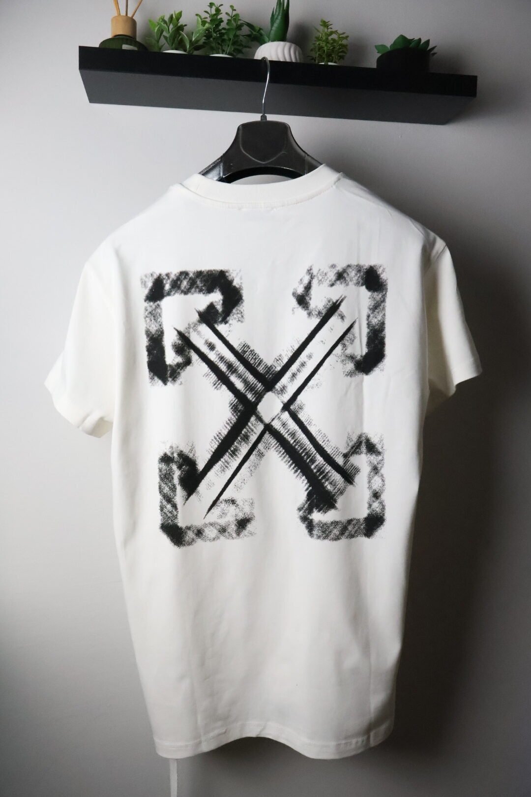 Majica Off-White kratki rukav bijela - Slika 3