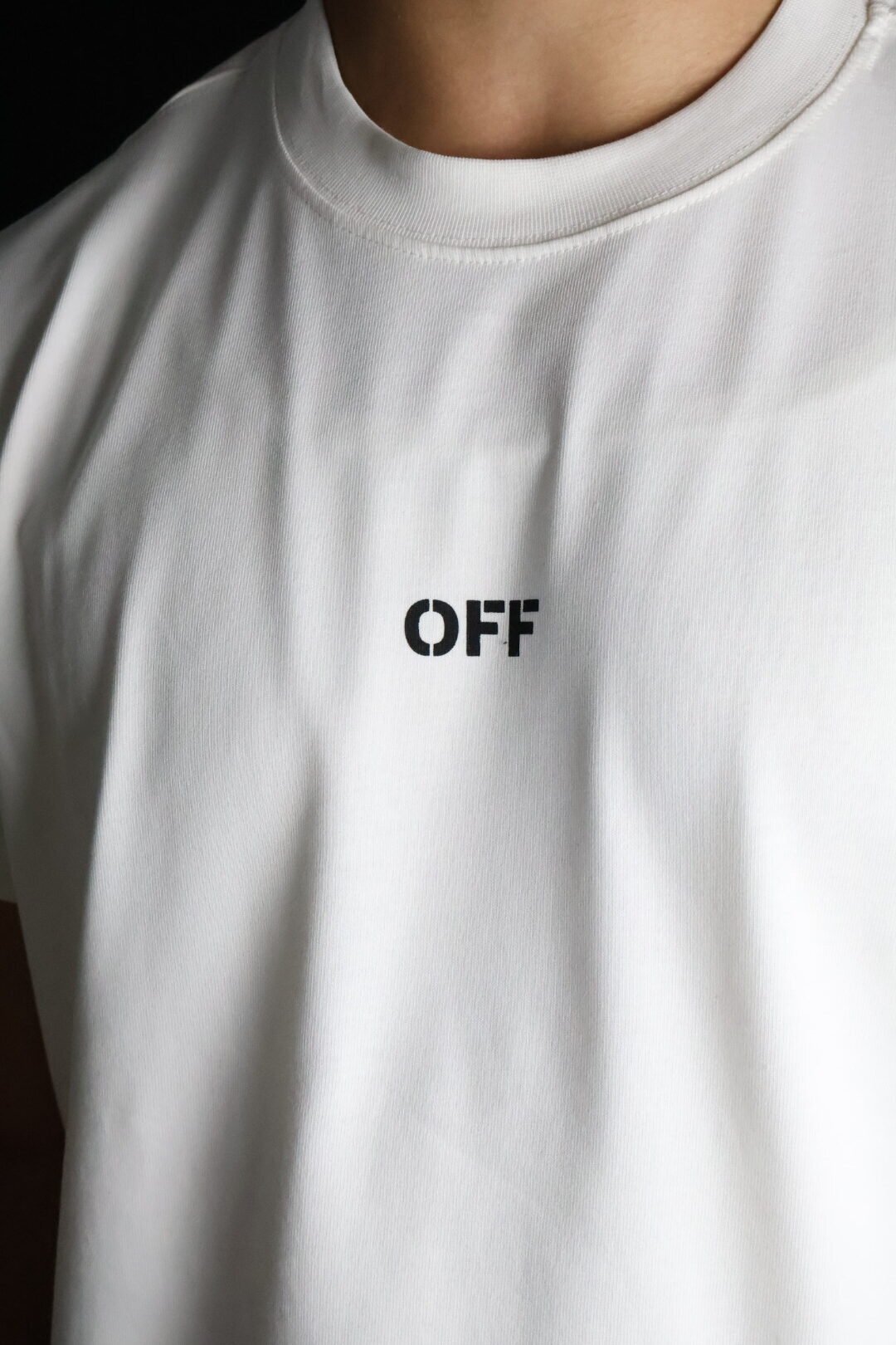 Majica Off-White kratki rukav bijela - Slika 2