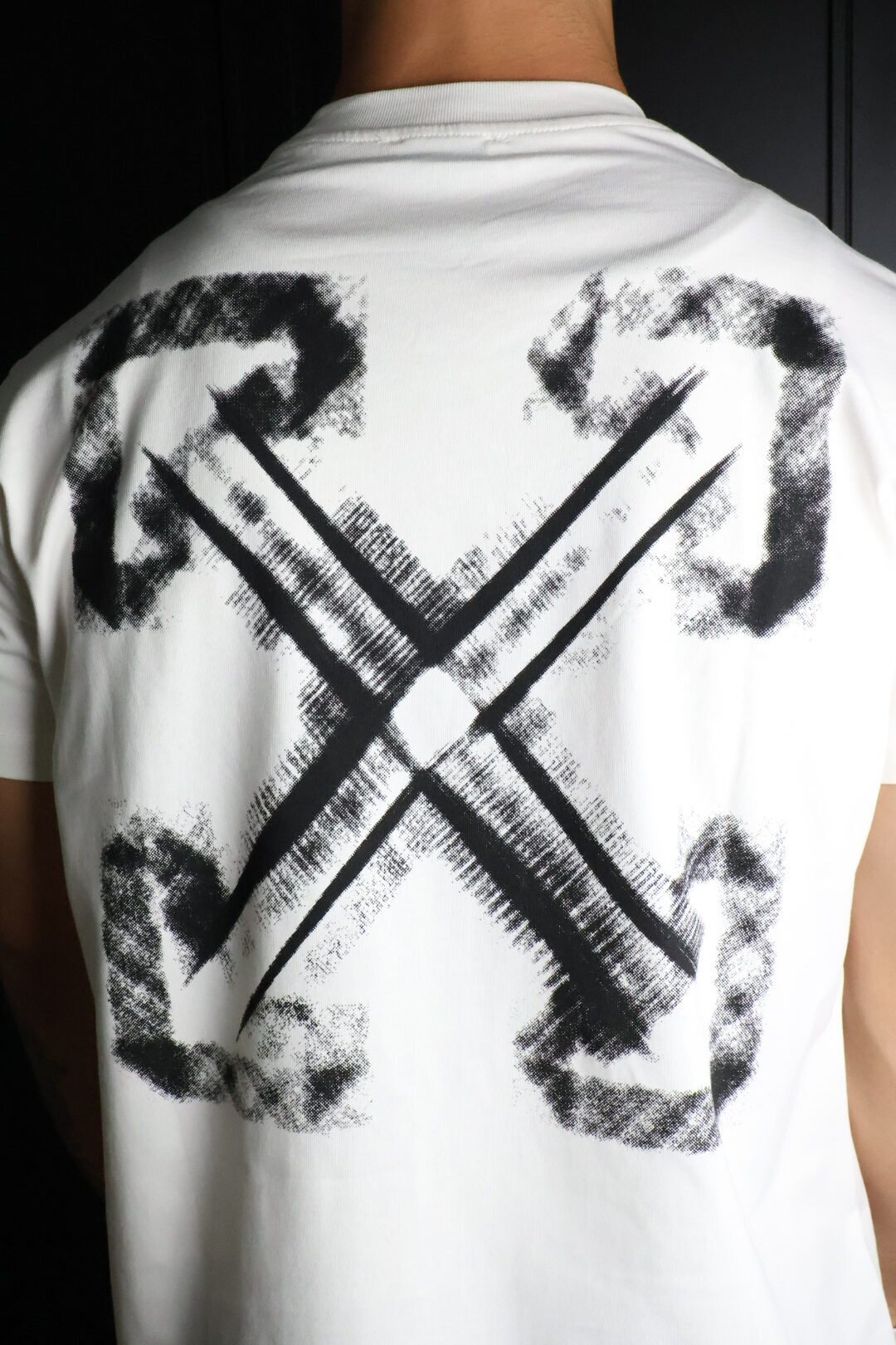 Majica Off-White kratki rukav bijela - Slika 4