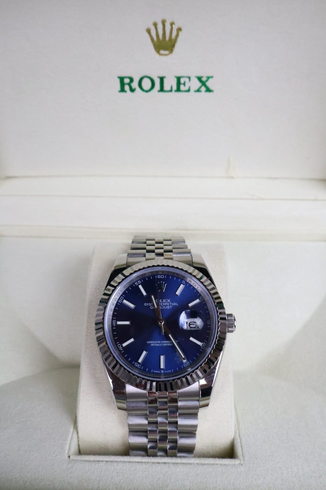 Datejust 41 Silver / Royal Blue - Slika 2