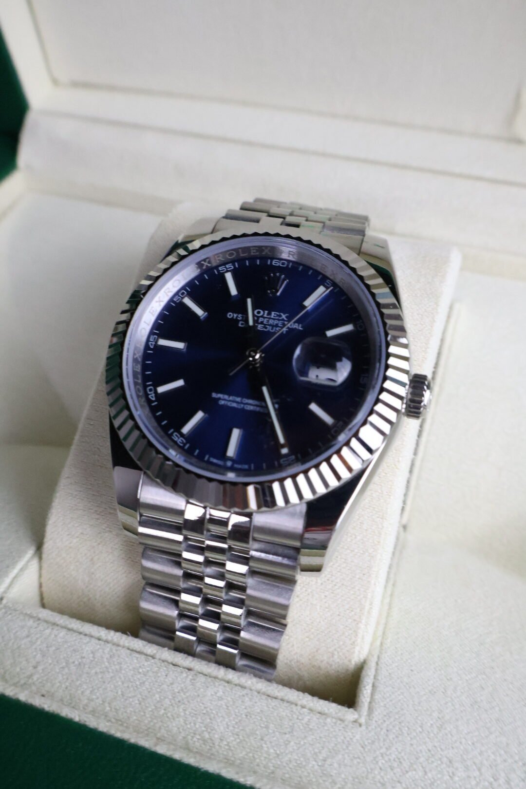 Datejust 41 Silver / Royal Blue - Slika 3