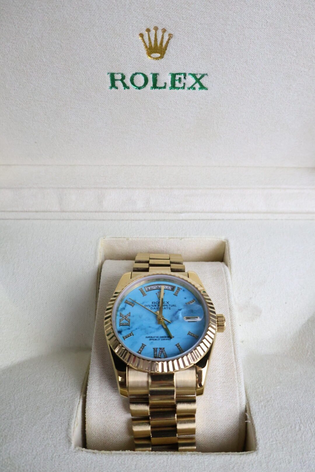 Rolex 36 Gold / Blue - Slika 2