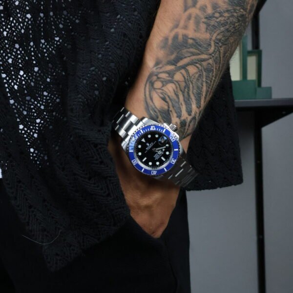 Submariner 41 Silver / Blue