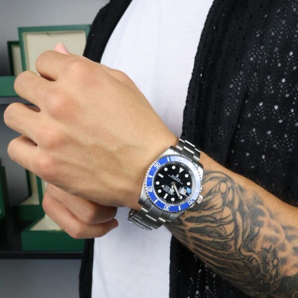 Submariner 41 Silver / Blue