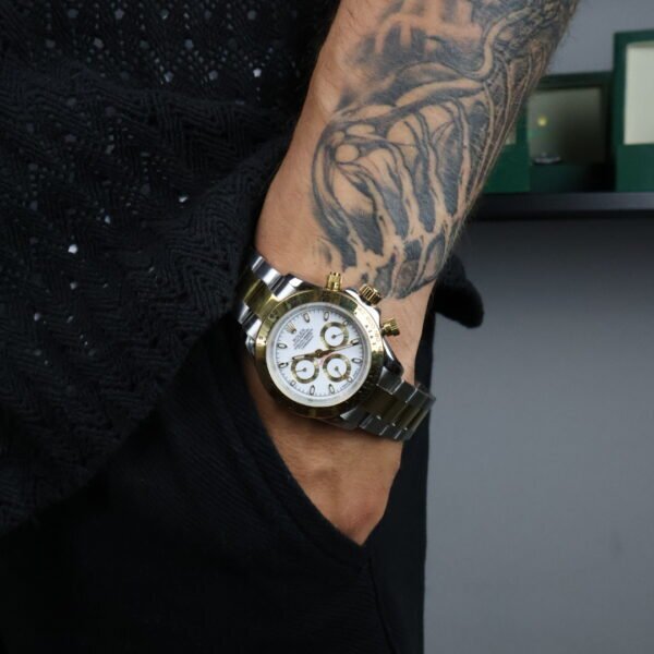 COSMOGRAPH 40 Silver / Gold / White