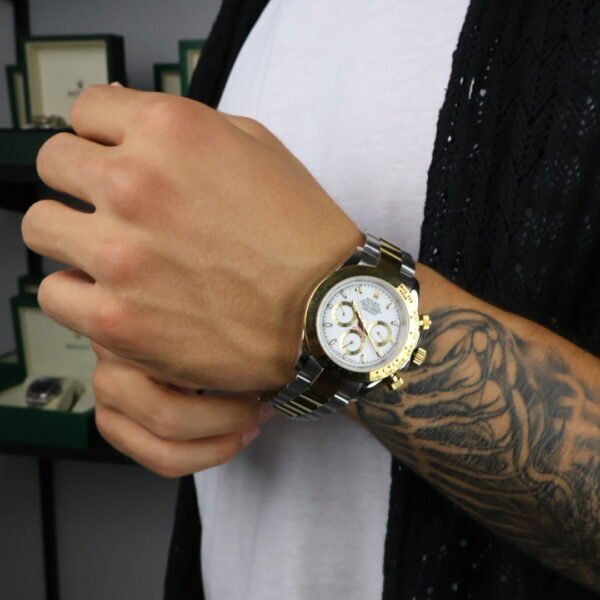 COSMOGRAPH 40 Silver / Gold / White