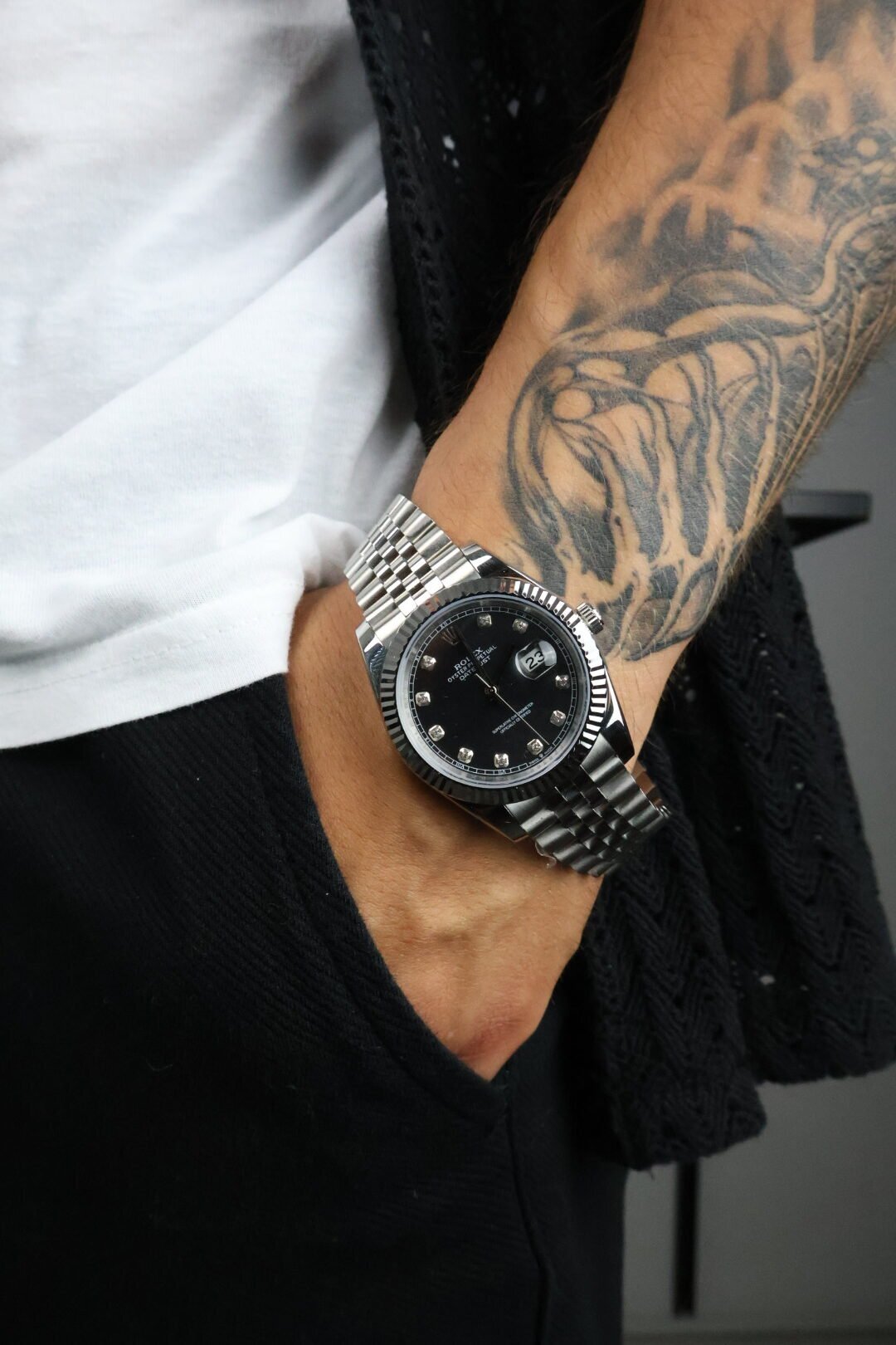 Datejust 41 Silver / Black - Slika 3