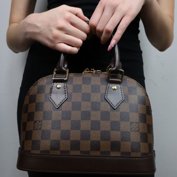 Louis Vuitton Damier Alma BB Shoulder Bag