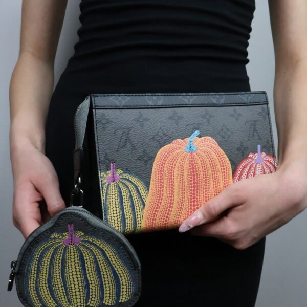 Louis Vuitton x Yayoi Kusama Black Monogram Eclipse