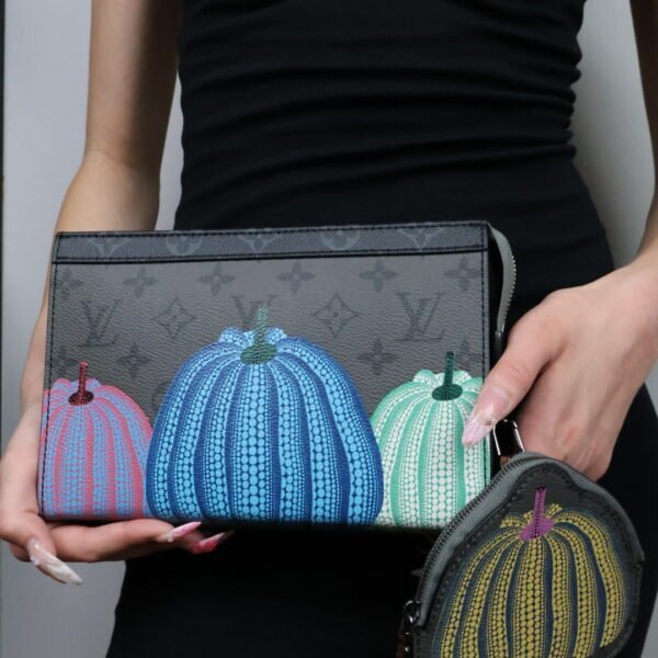 Louis Vuitton x Yayoi Kusama Black Monogram Eclipse