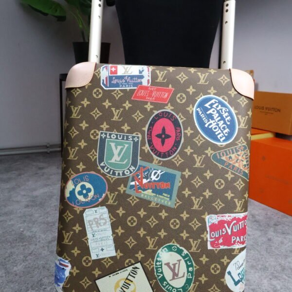 Louis Vuitton brown vintage Kofer