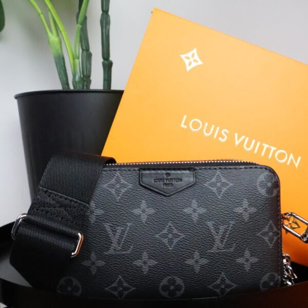 Louis Vuitton Monogram Eclipse Alpha Wearable Wallet