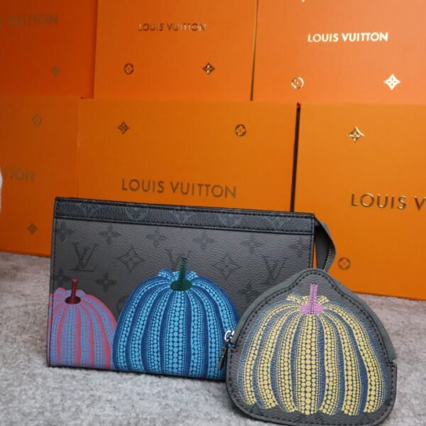 Louis Vuitton x Yayoi Kusama Black Monogram Eclipse