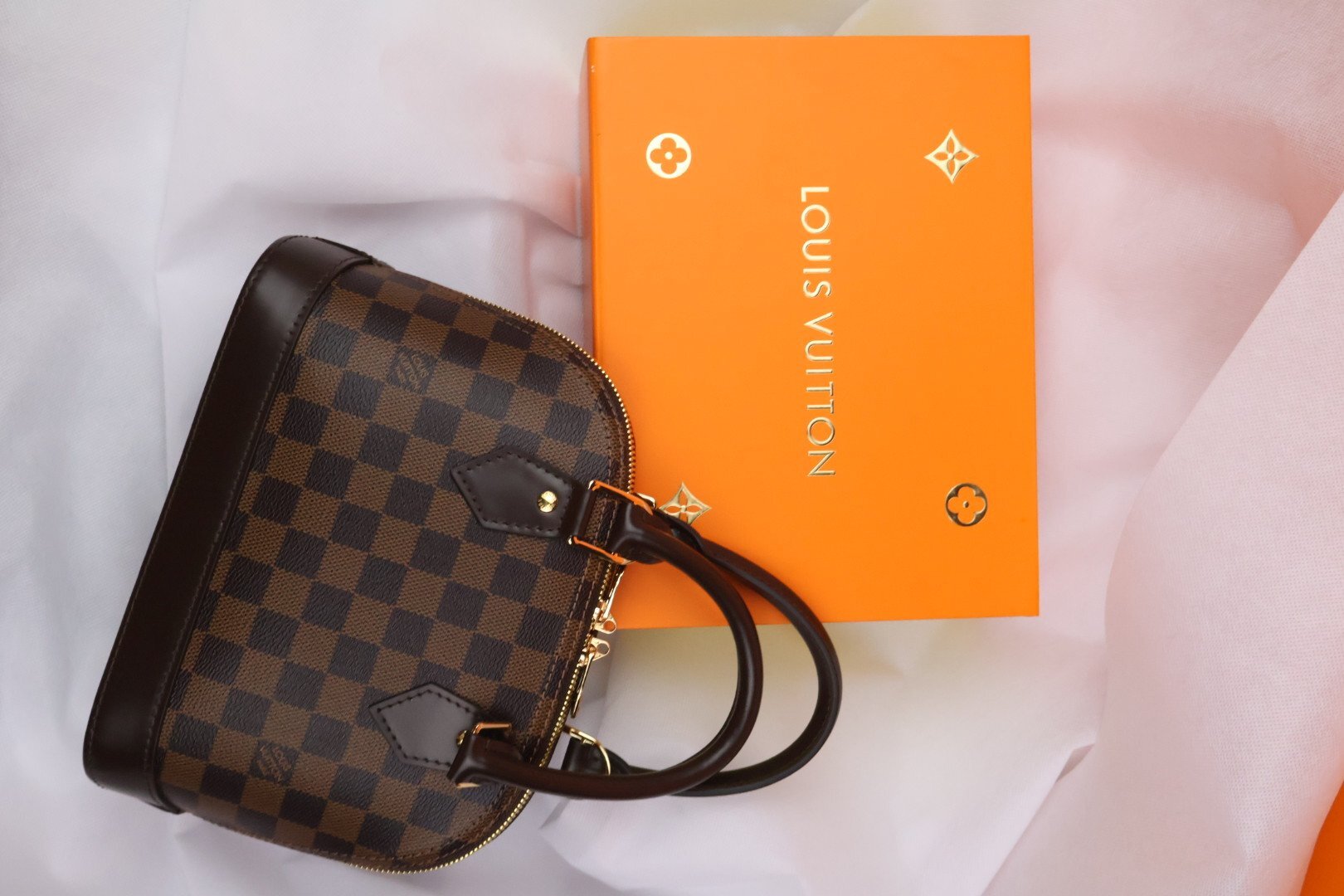 Louis Vuitton Damier Alma BB Shoulder Bag