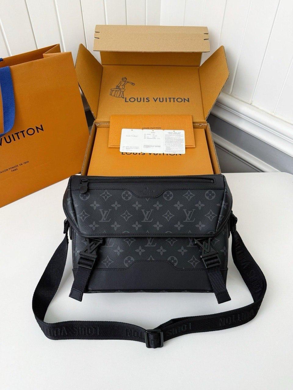 Louis Vuitton Monogram Eclipse Small Messenger Bag