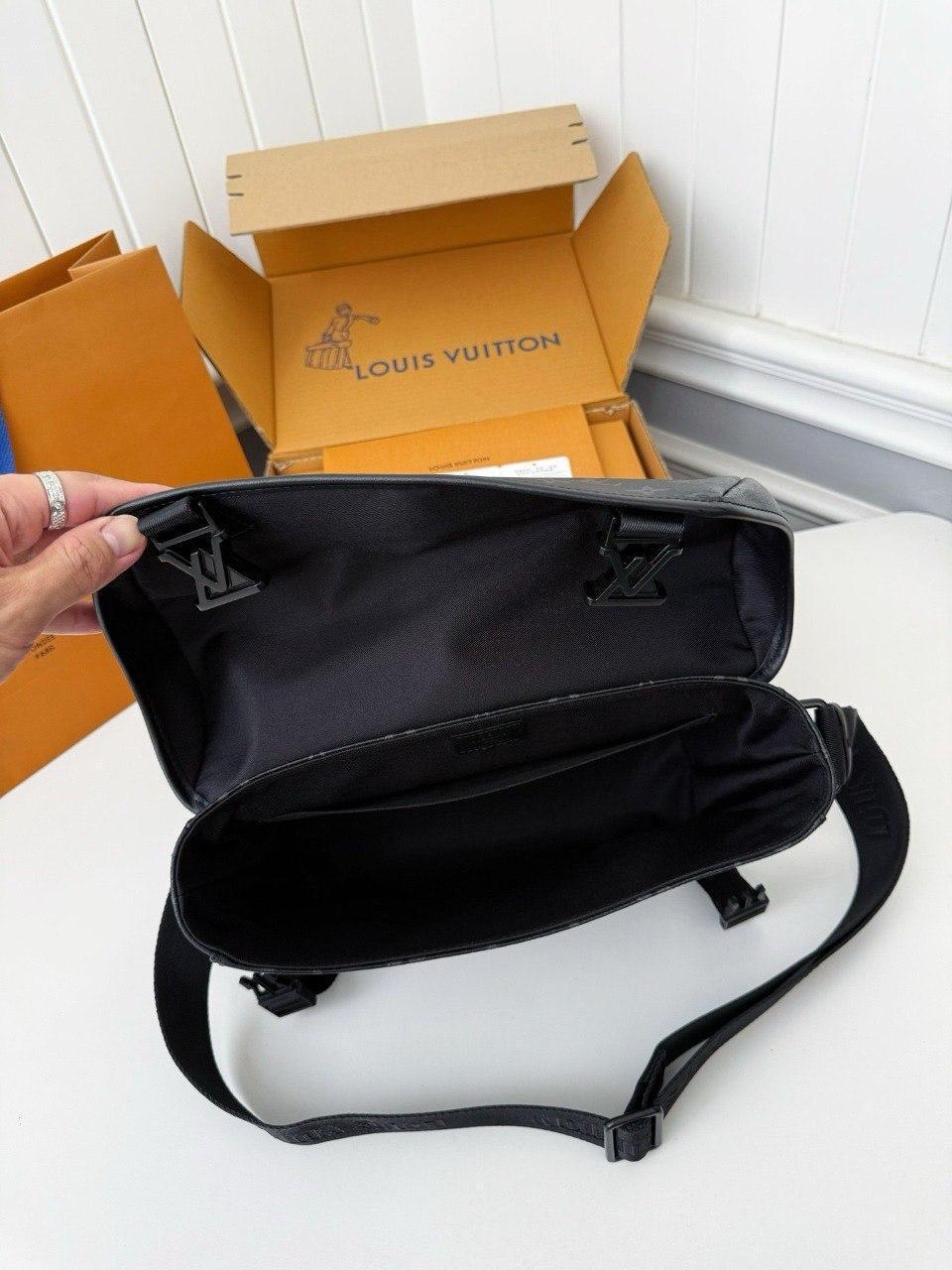 Louis Vuitton Monogram Eclipse Small Messenger Bag