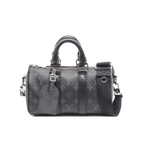 Louis Vuitton Monogram Eclipse Handbag Black