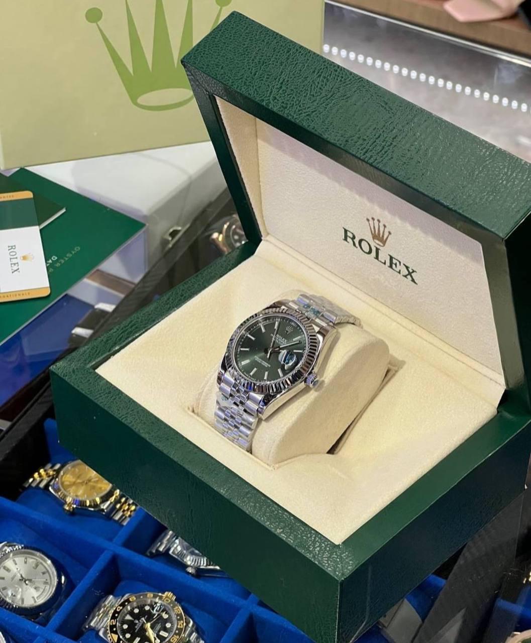 Datejust Silver 41 / Mint Green - Slika 9