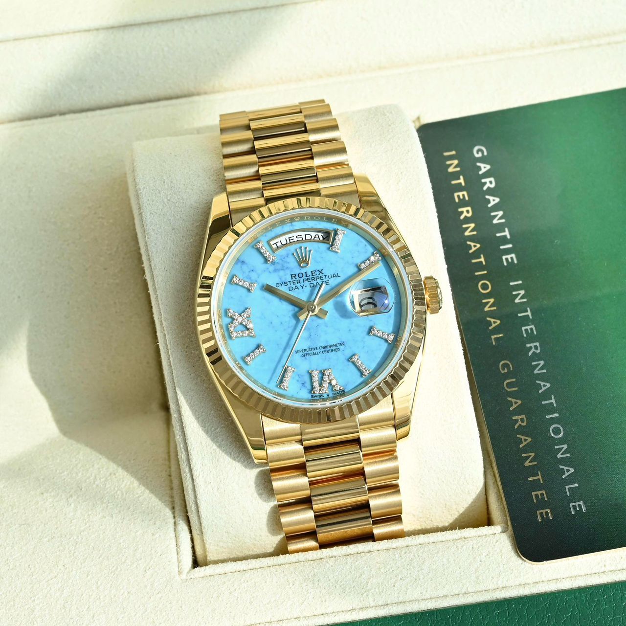 Rolex 36 Gold / Blue - Slika 6