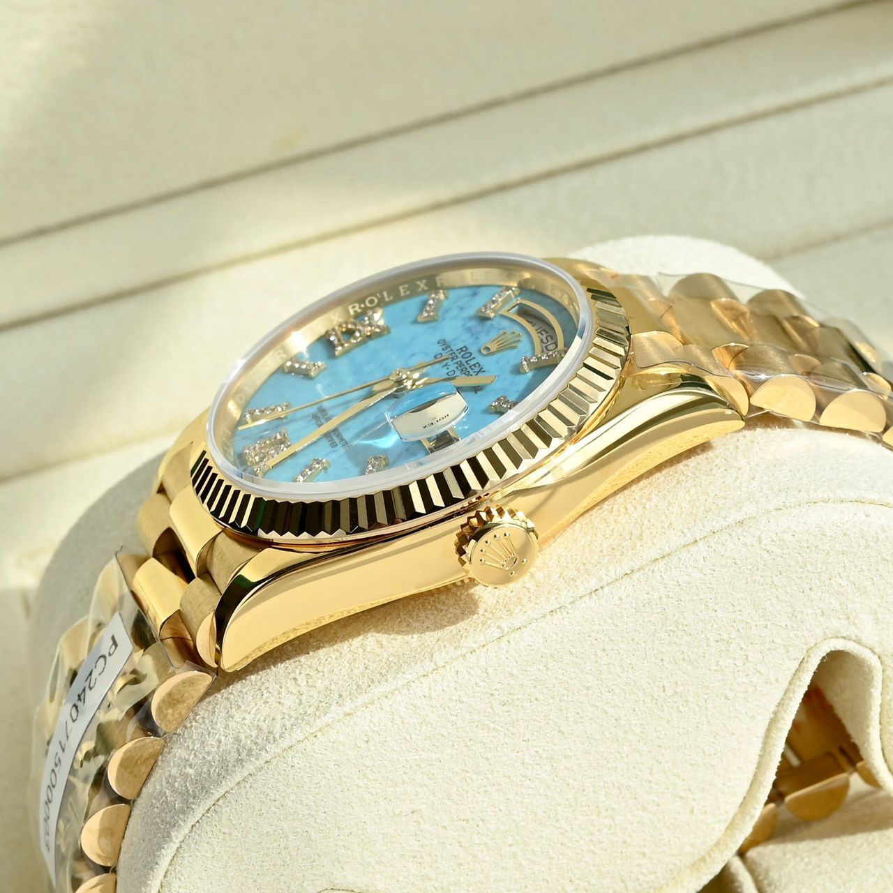 Rolex 36 Gold / Blue - Slika 10
