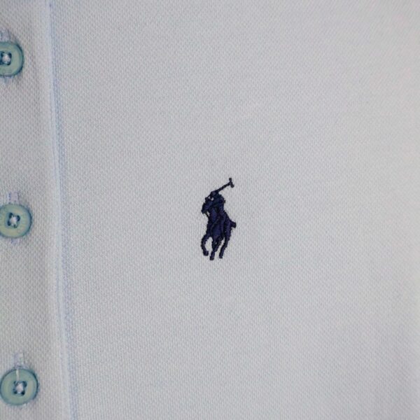 Saint Laurent haljina / Light Blue / Black Logo