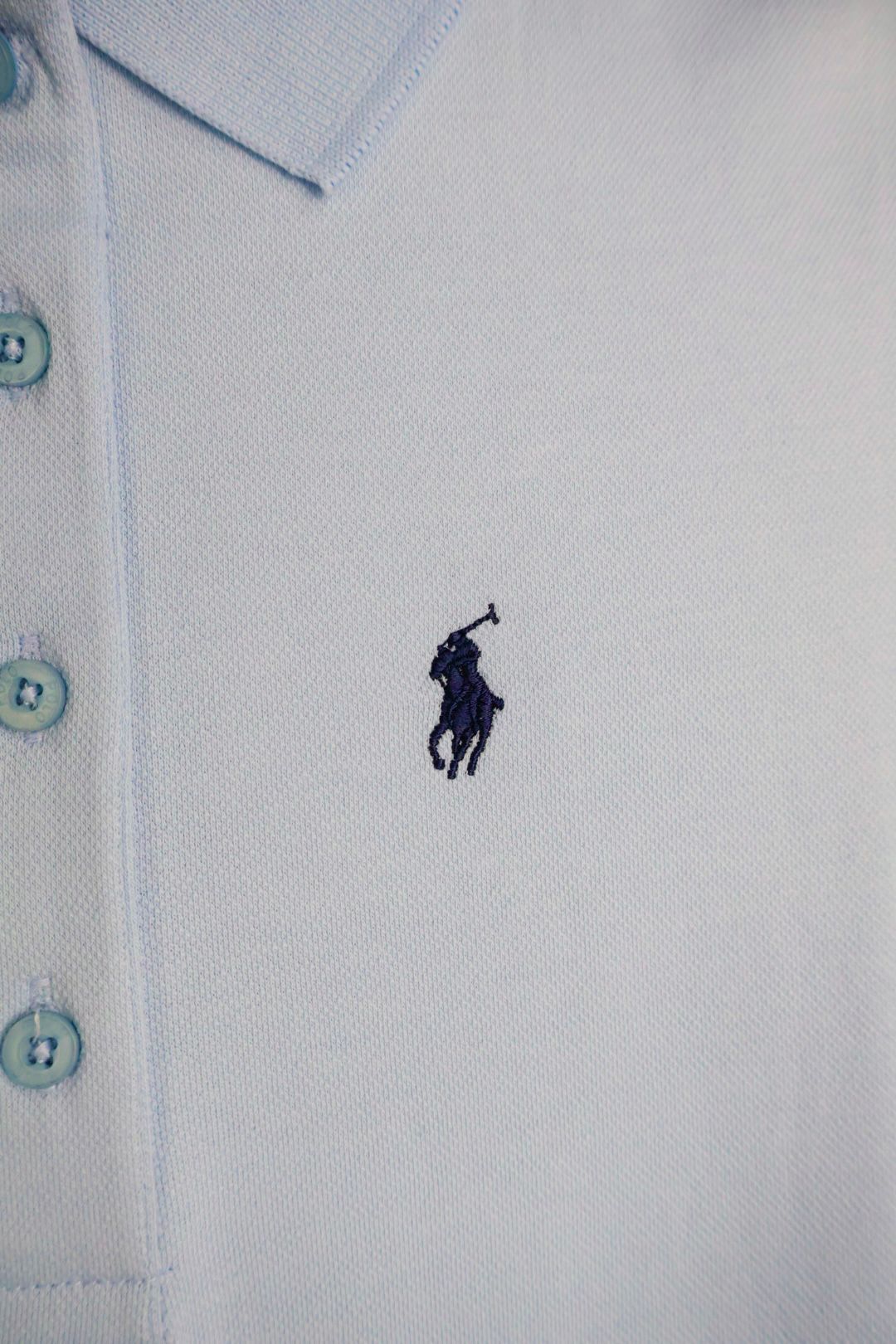 Saint Laurent haljina / Light Blue / Black Logo - Slika 4