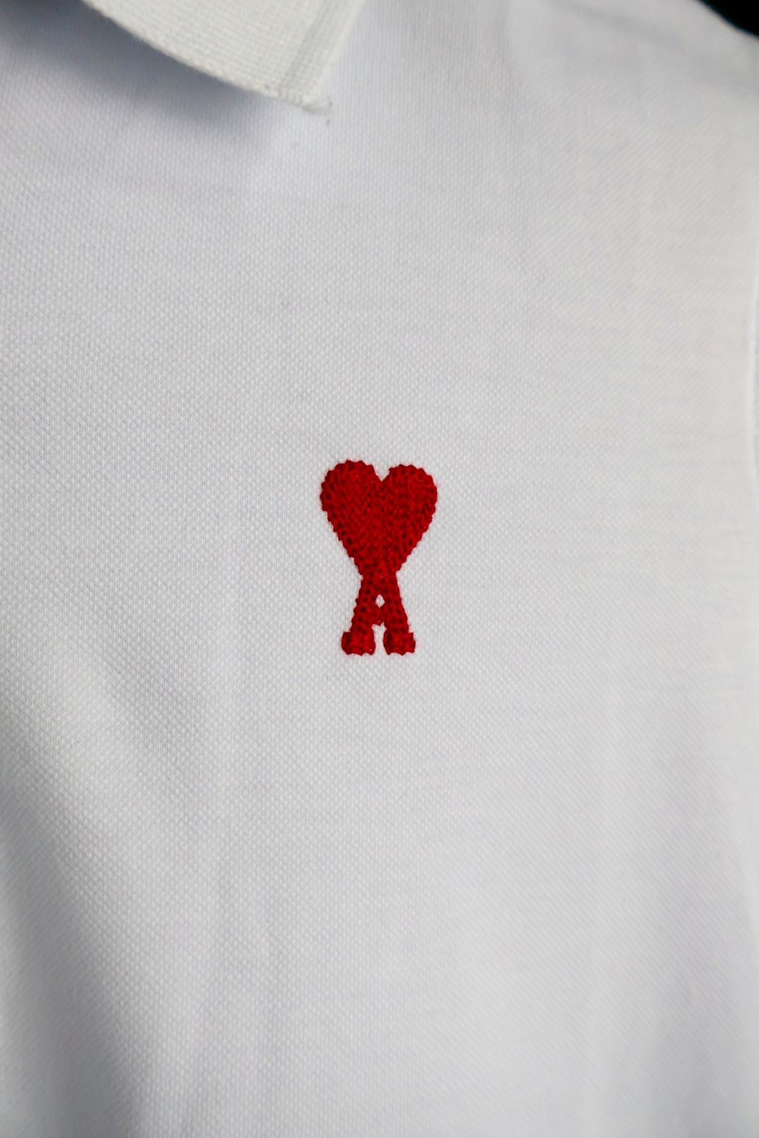 Ami haljina / White / Red Logo - Slika 4
