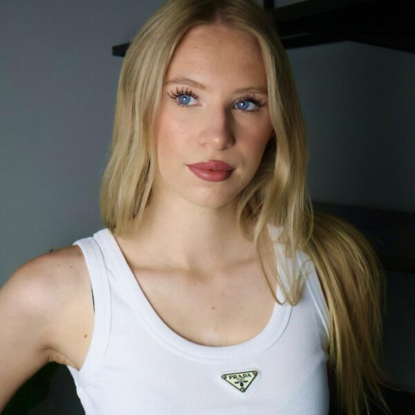 Prada majica bez rukava / White