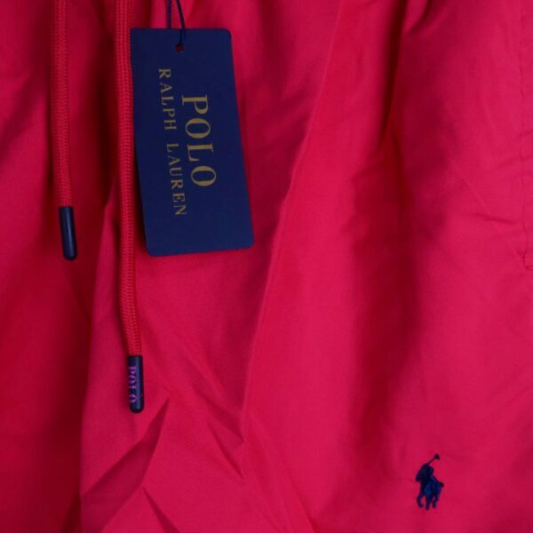 Polo Ralph Lauren kupaći / Dark Pink / Black Logo