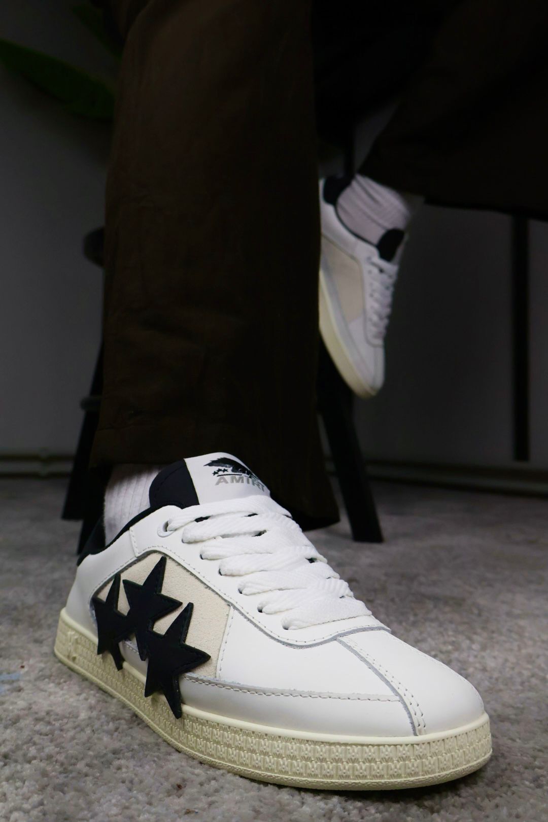 Amiri tenisice / White / Black Details - Slika 2