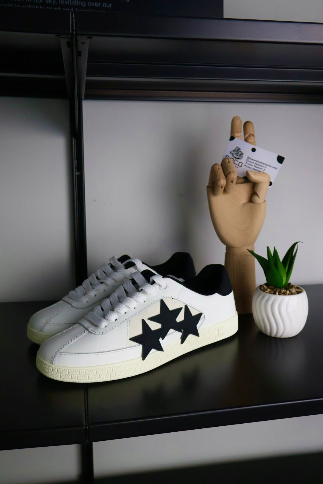 Amiri tenisice / White / Black Details - Slika 4