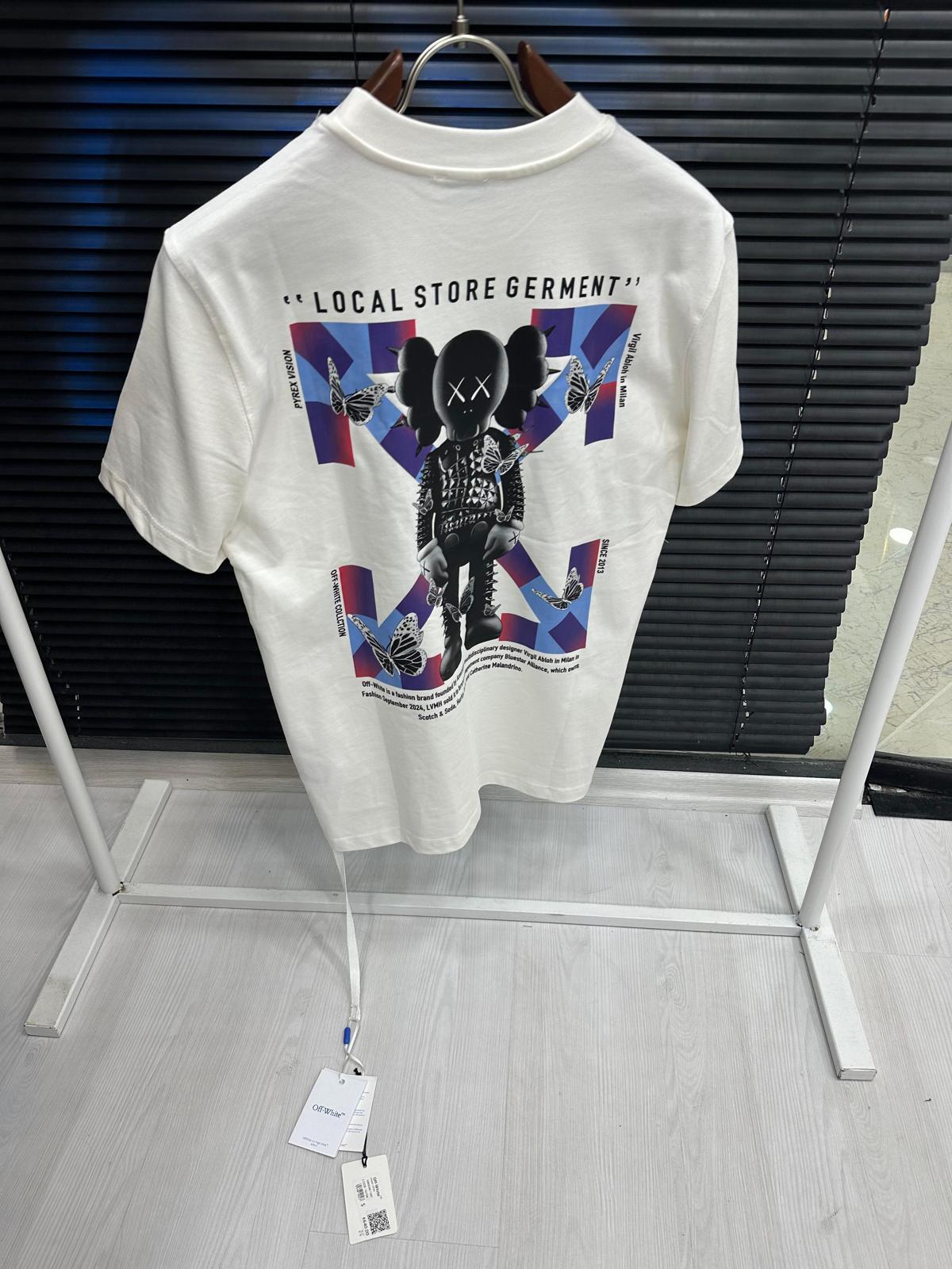 Majica Off-White kratki rukavi bijela LSG - Slika 2