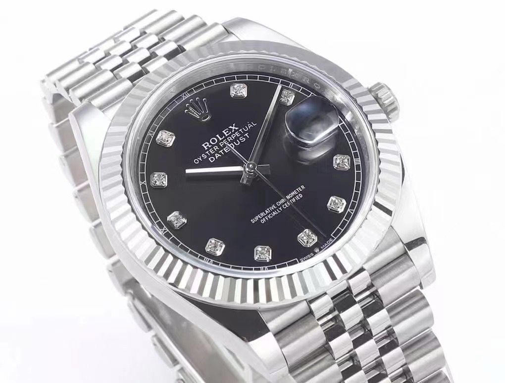 Datejust 41 Silver / Black - Slika 7