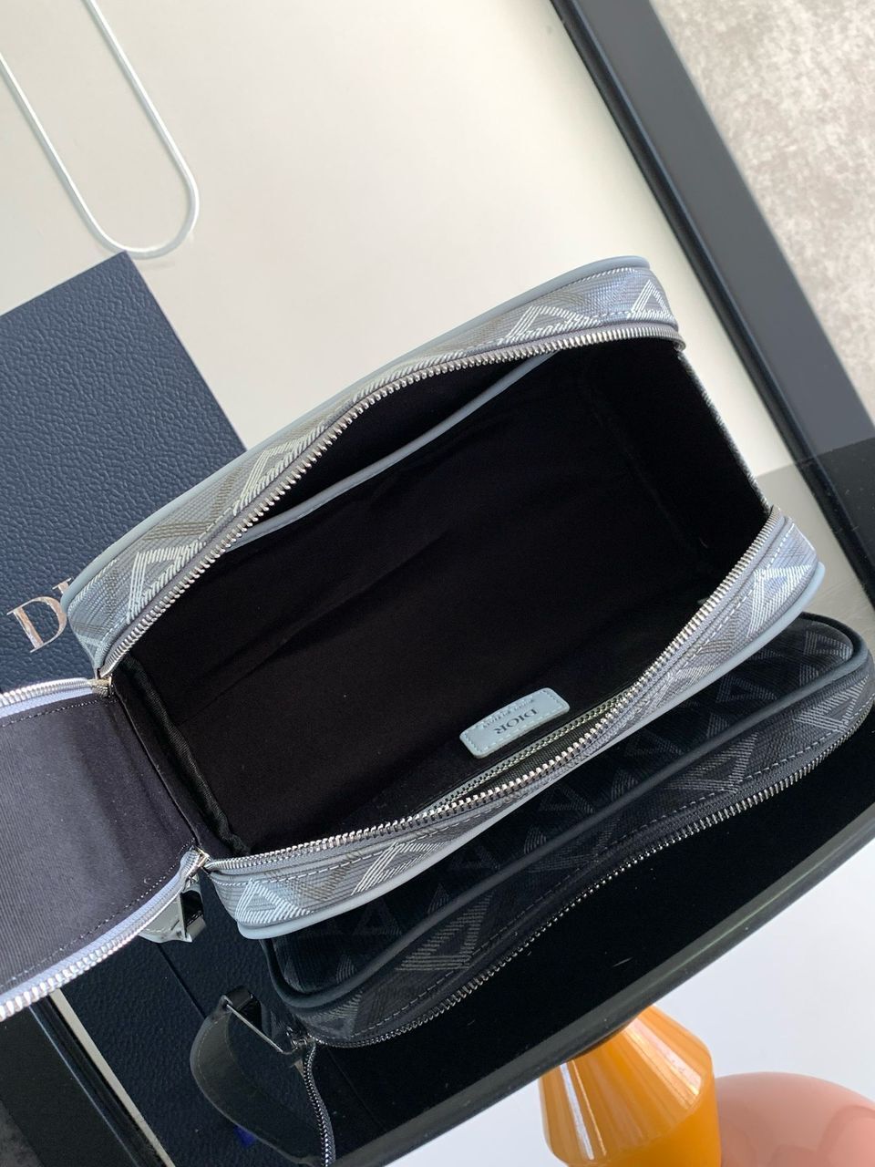 Dior CD Diamond Clutch Bag - Slika 6