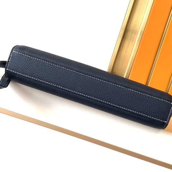 Hermes men's pouch bag, luxurious leather