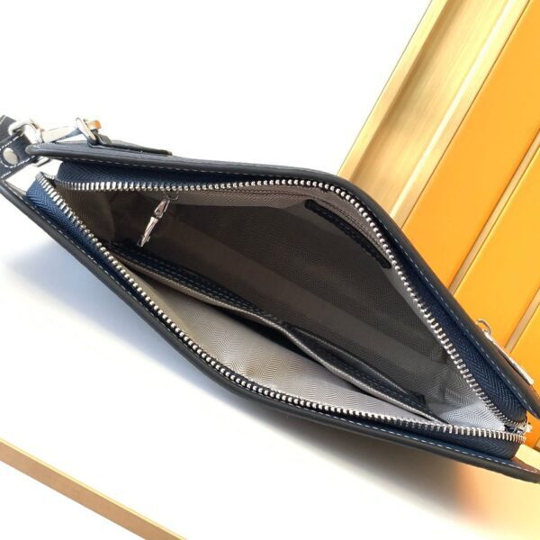 Hermes men's pouch bag, luxurious leather