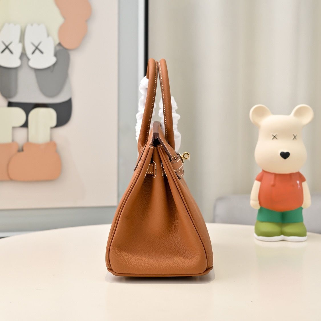 Hermes Birkin 25 Gold Camel - Slika 12