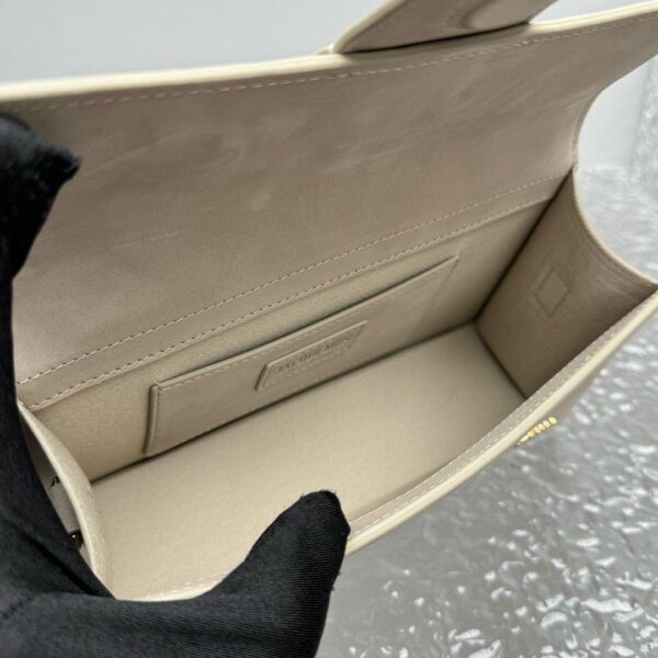 Jacquemus Soft Amber Leather Le Grand Bambino Structured Shoulder Bag