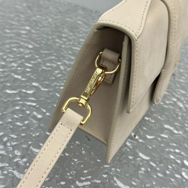 Jacquemus Soft Amber Leather Le Grand Bambino Structured Shoulder Bag