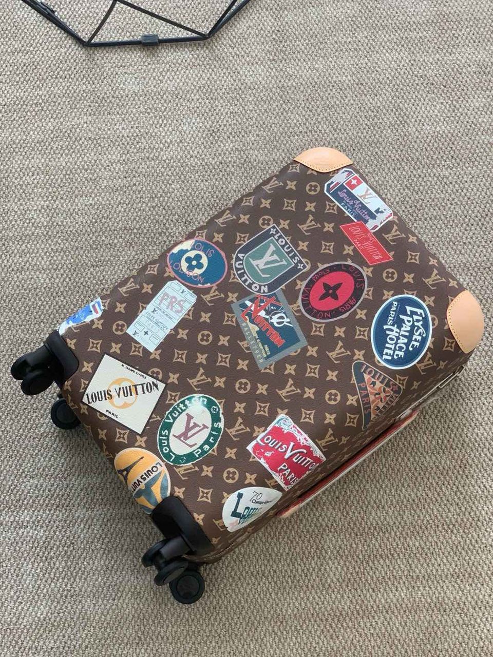 Louis Vuitton brown vintage Kofer - Slika 13